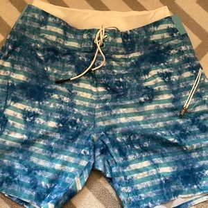 Mens Lululemon lined swimming shorts